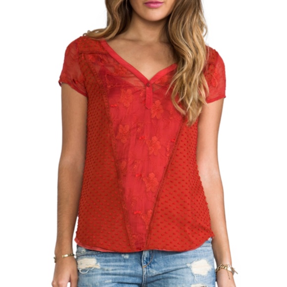 BEYOND VINTAGE Tops - BEYOND VINTAGE TOP